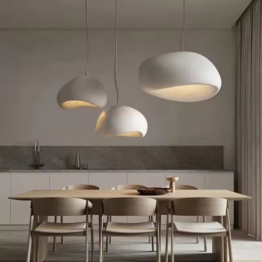 Japanese Wabi Sabi LED Pendant Lights Modern Ceiling Chandelier for Living Room Dining Table Bedroom Nordic Decor Hanging Lamps